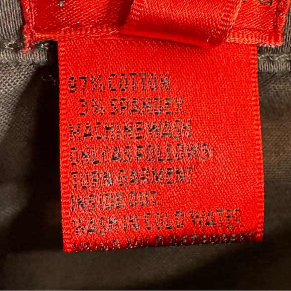 4/$24 Very Vera Embroidered Brown Capris Pants - Picture 6 of 7